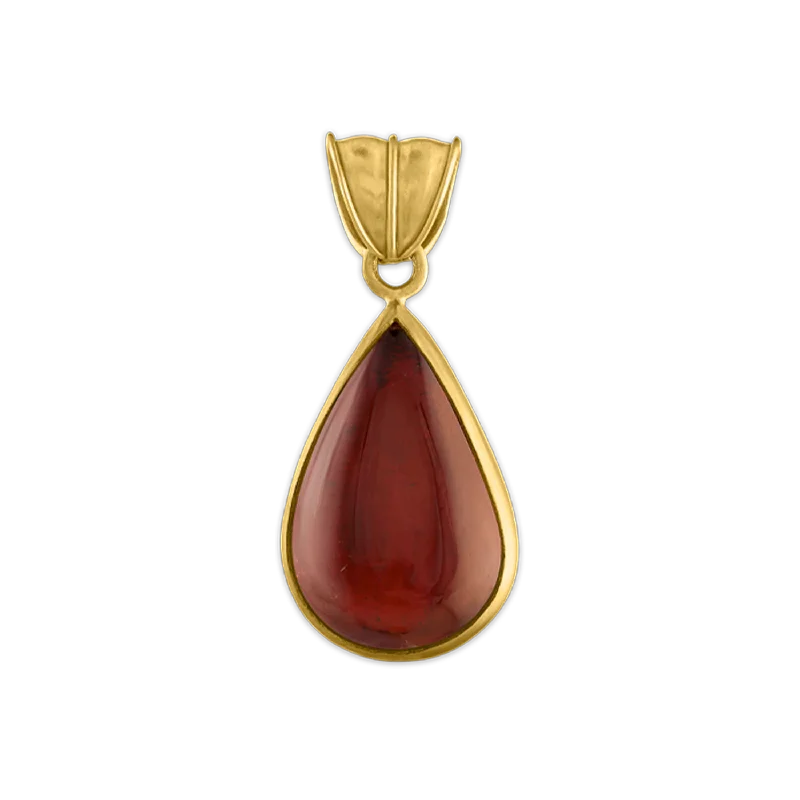 Breathtaking Jewelry At Limited-Time Savings Rose Tourmaline Tear Pendant