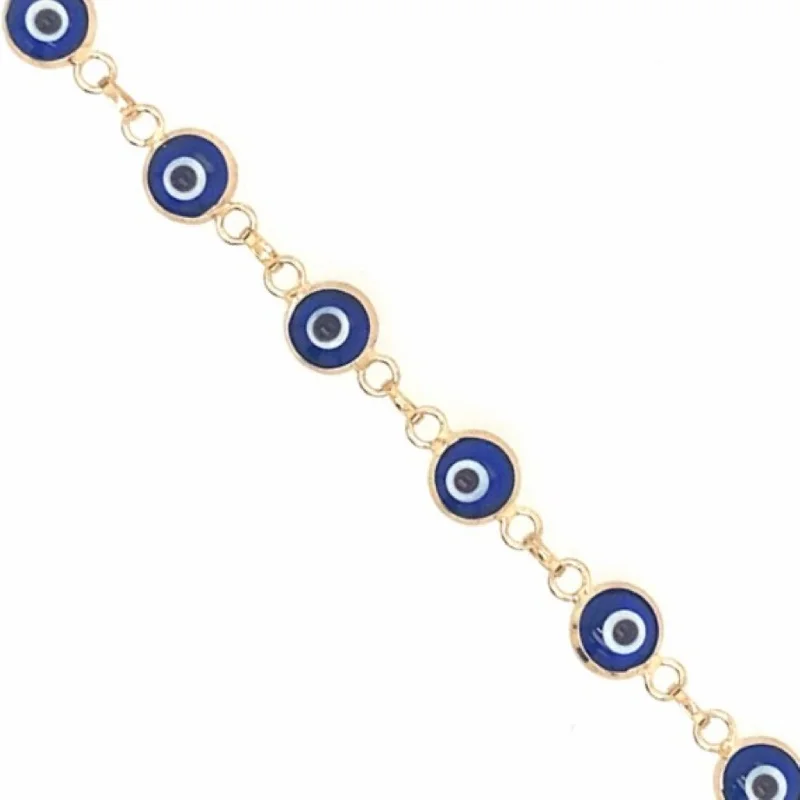 Exclusive Jewelry Bundles At Discounted Prices Round Evil Eye Bracelet - 14kt Yellow Gold Exclusive Jewelry Bundles At Discounted Prices Round Evil Eye Bracelet - 14kt Yellow Gold