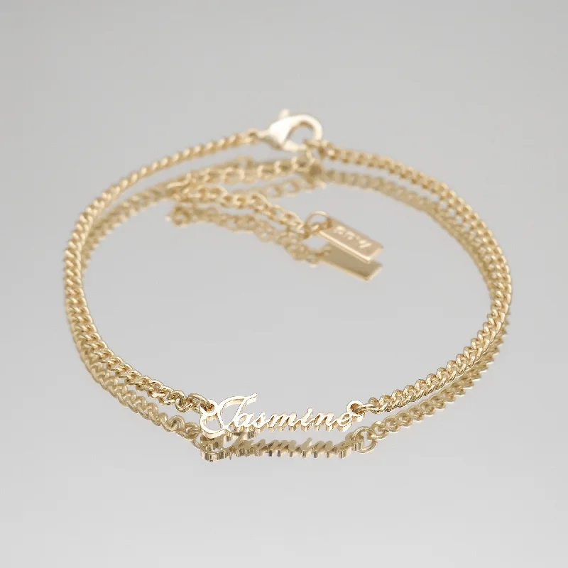 Jewelry Sale – Exclusive Styles At Lower Prices Siena Name Anklet