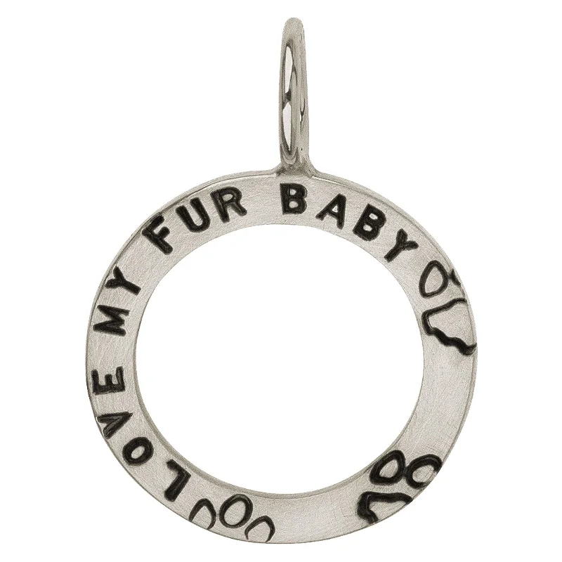 Sparkle For Less – Shop Our Limited-Time Jewelry Deals Silver Love My Fur Baby Open Circle Charm Sparkle For Less – Shop Our Limited-Time Jewelry Deals Silver Love My Fur Baby Open Circle Charm