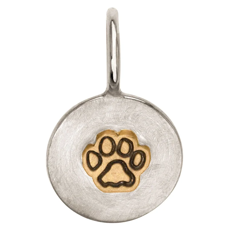 Stunning Jewelry Pieces At The Lowest Prices Ever Silver Paw Print Round Charm