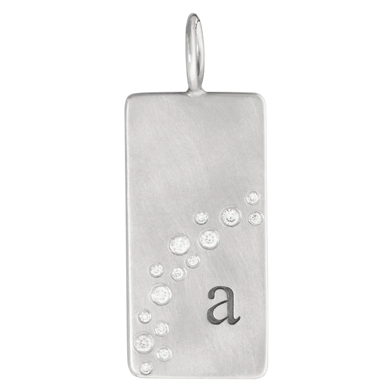 Limited-Time Jewelry Discounts – Shine Without The Splurge Silver Single Initial ID Tag Limited-Time Jewelry Discounts – Shine Without The Splurge Silver Single Initial ID Tag