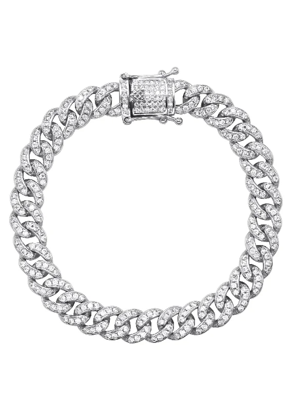Exclusive Jewelry Sale – Grab Timeless Pieces Now Silver White Ice Out Miami Cuban Bracelet Exclusive Jewelry Sale – Grab Timeless Pieces Now Silver White Ice Out Miami Cuban Bracelet