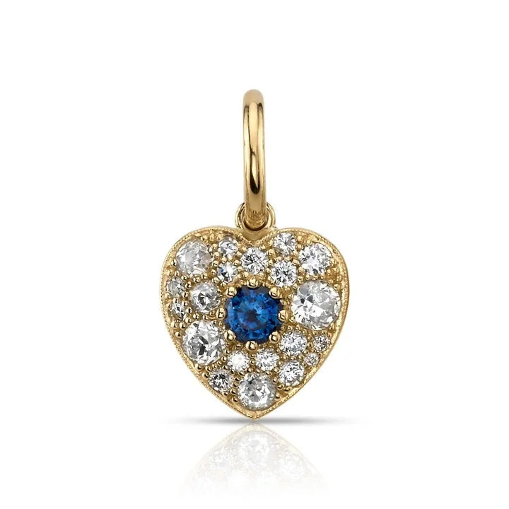 Stunning Jewelry Pieces At The Lowest Prices Ever Single Stone Small Cobblestone Sapphire Heart Pendant Stunning Jewelry Pieces At The Lowest Prices Ever Single Stone Small Cobblestone Sapphire Heart Pendant