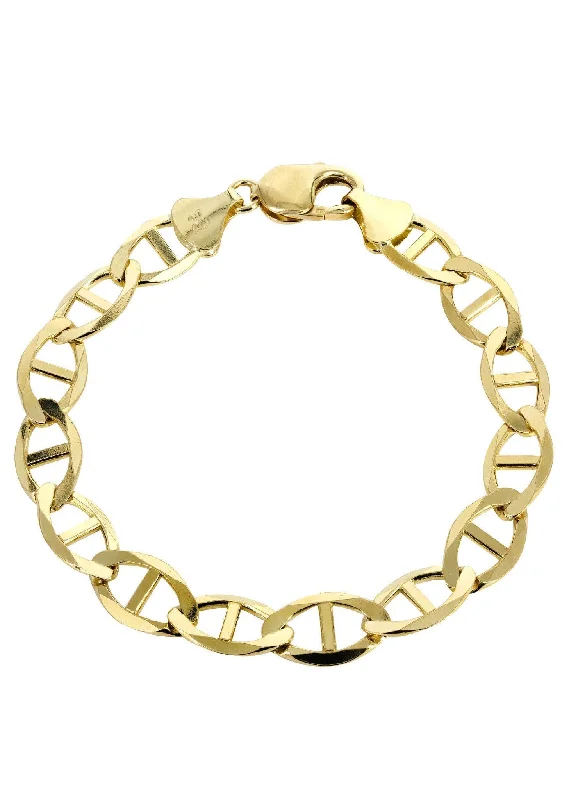 Elegant Jewelry, Exclusive Prices – Shop Now Solid Mens Mariner Bracelet 10K/14K Yellow Gold Elegant Jewelry, Exclusive Prices – Shop Now Solid Mens Mariner Bracelet 10K/14K Yellow Gold