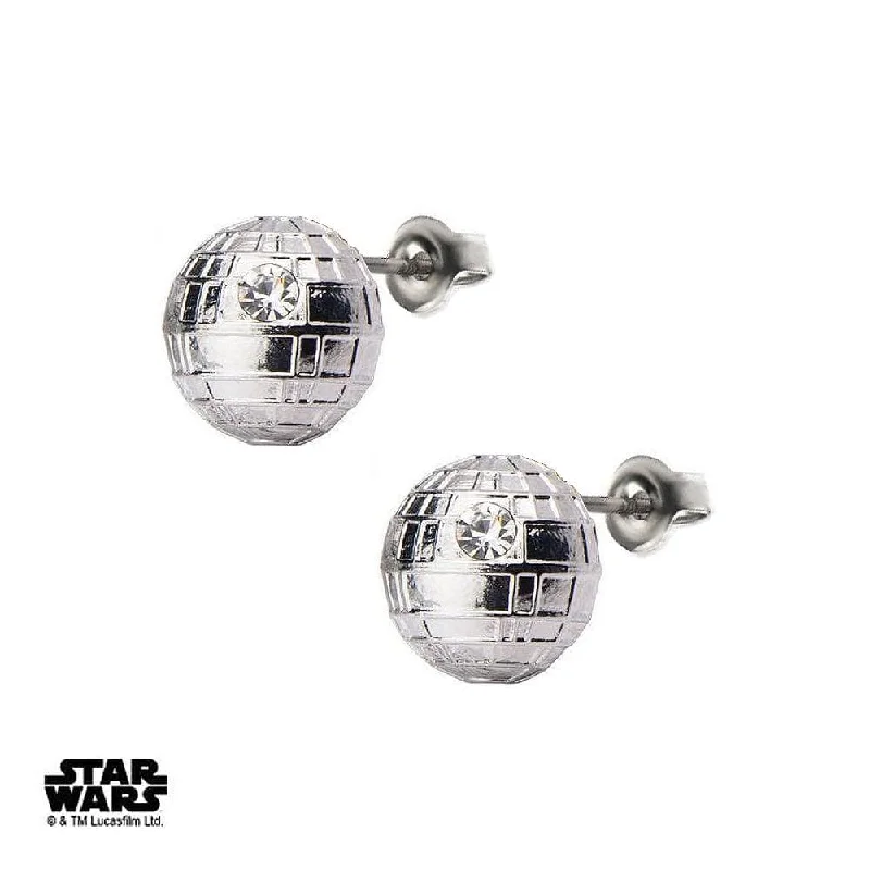 Flash Sale On Exquisite Jewelry – Don't Miss Out Star Wars™ Death Star Stud Earrings Flash Sale On Exquisite Jewelry – Don't Miss Out Star Wars™ Death Star Stud Earrings