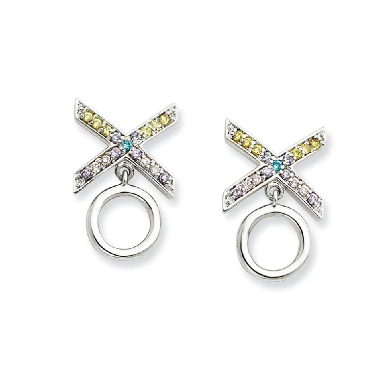Exclusive Jewelry Sale Event – Shop Now Sterling Silver & CZ Love and Kisses Post Dangle Earrings, 12 x 19mm Exclusive Jewelry Sale Event – Shop Now Sterling Silver & CZ Love and Kisses Post Dangle Earrings, 12 x 19mm
