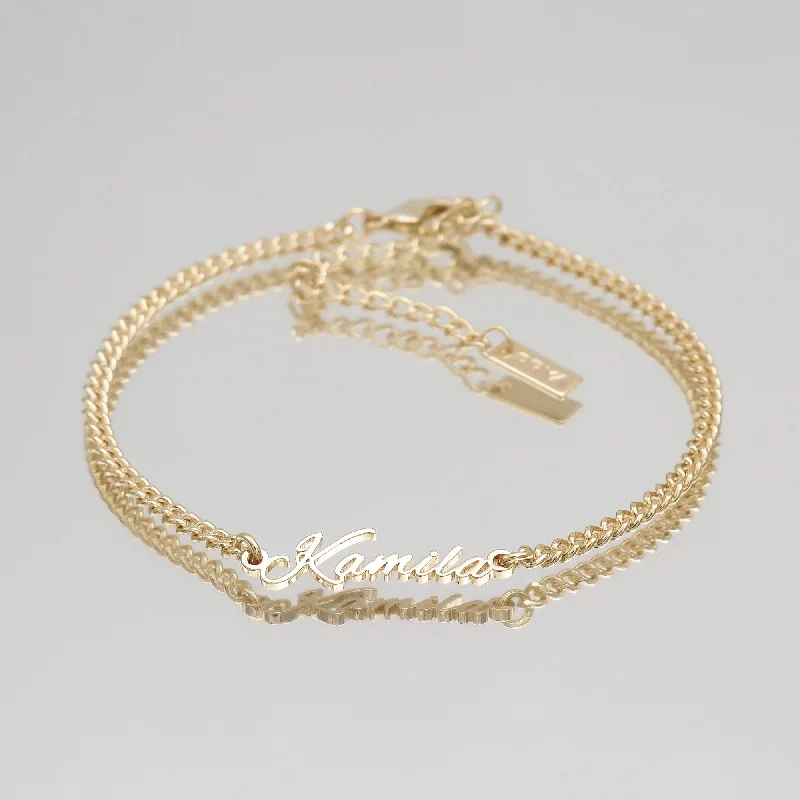 Get Ready To Sparkle – Special Jewelry Discounts Venice Custom Name Anklet