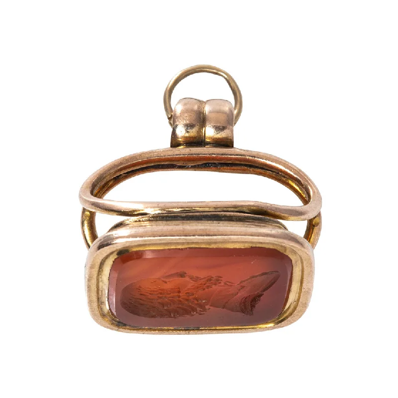 Shop Signature Jewelry Styles At Exclusive Prices Victorian Carnelian Intaglio Seal 10K Gold Fob Pendant Shop Signature Jewelry Styles At Exclusive Prices Victorian Carnelian Intaglio Seal 10K Gold Fob Pendant