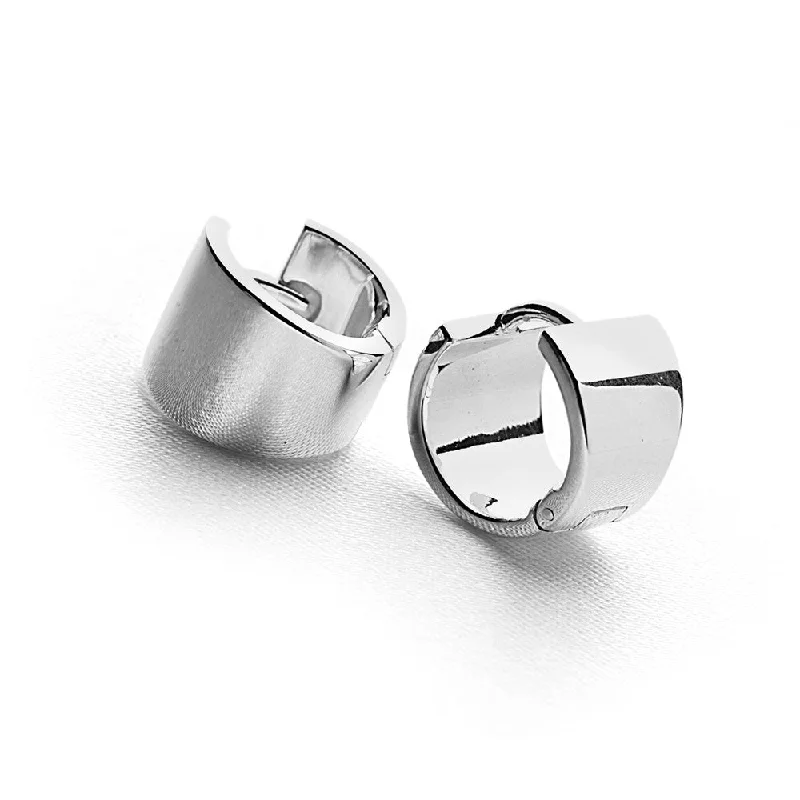 Timeless Elegance At Unbelievable Discounts Wedge Silver Earrings