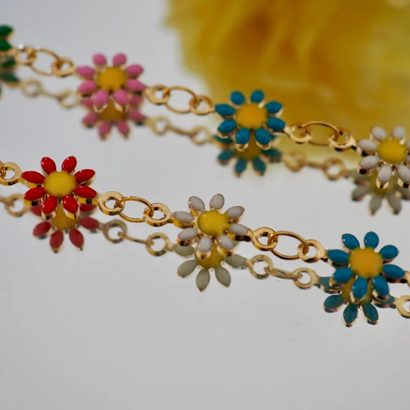 Glamorous Jewelry, Glamorous Deals – Shop Now SARIN DAISY ANKLET