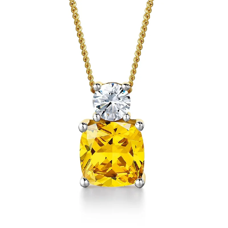 Breathtaking Jewelry, Breathtaking Prices Yellow Perfection Pendant