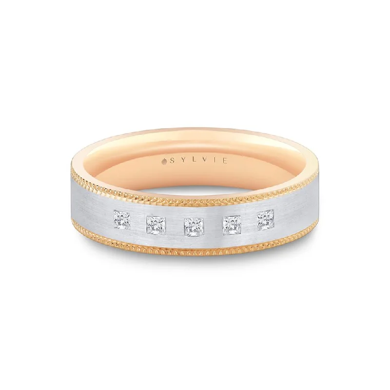 Trending Jewelry Now Available At Exclusive Prices 14K WHITE AND ROSE RING WITH DIAMONDS SET ACROSS TOP Trending Jewelry Now Available At Exclusive Prices 14K WHITE AND ROSE RING WITH DIAMONDS SET ACROSS TOP