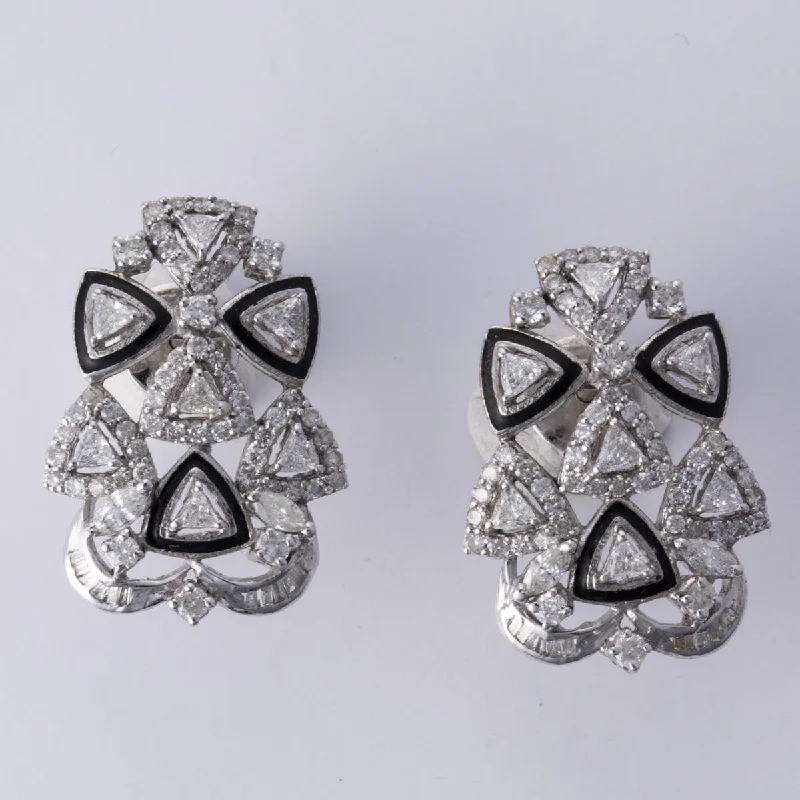 Special Sale On Handcrafted Jewelry – Shop Today 14k White Gold Diamond Earrings | 3.58 ctw Special Sale On Handcrafted Jewelry – Shop Today 14k White Gold Diamond Earrings | 3.58 ctw