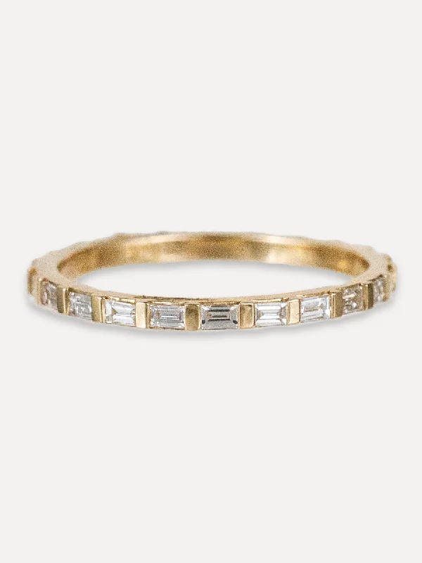 Unique Jewelry For Less – Shop The Sale Now 14K Baguette Diamond Eternity Band