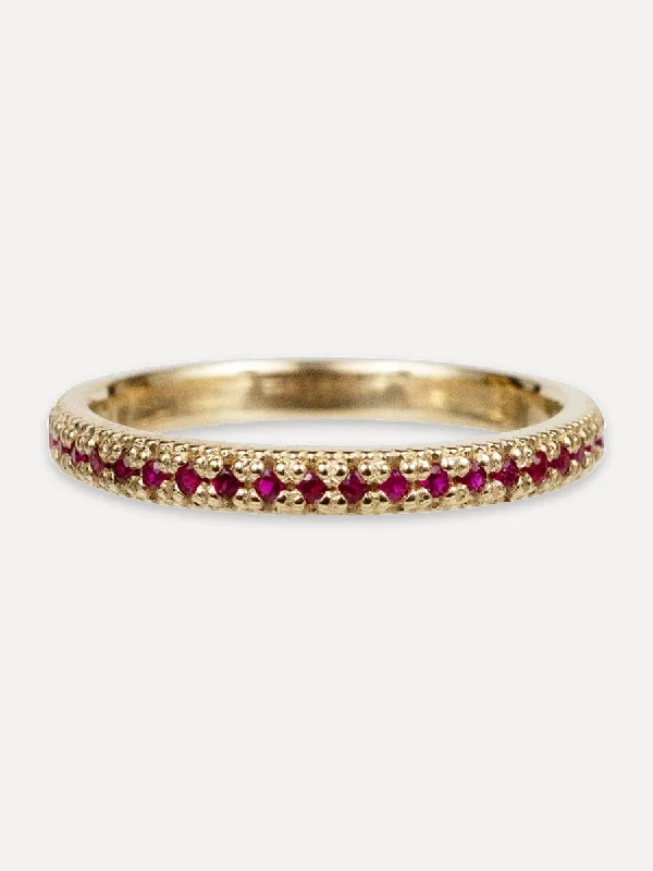 Save On Luxury Jewelry Pieces – Limited-Time Offers 14K Dannielle Ruby Ring