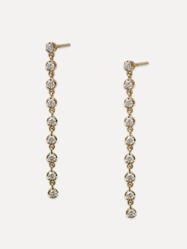 The Biggest Jewelry Sale Of The Year Is Here 14K Diamond Cascade Drop Studs