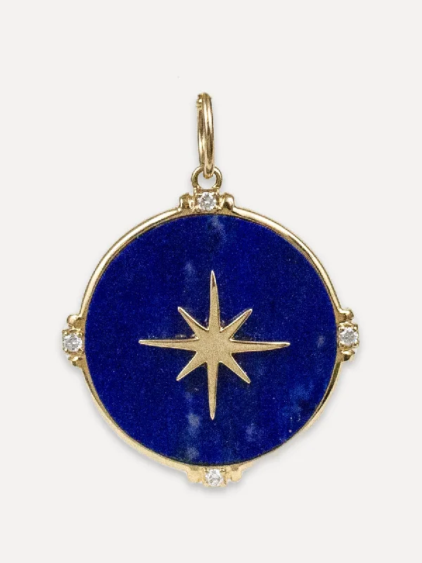 Jewelry Deals That Sparkle – Shop Today 14K North Star Lapis Charm