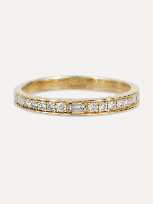Jewelry Sale Alert – Shop Timeless Elegance Today 14K Round & Baguette Diamond Channel Set Ring Jewelry Sale Alert – Shop Timeless Elegance Today 14K Round & Baguette Diamond Channel Set Ring