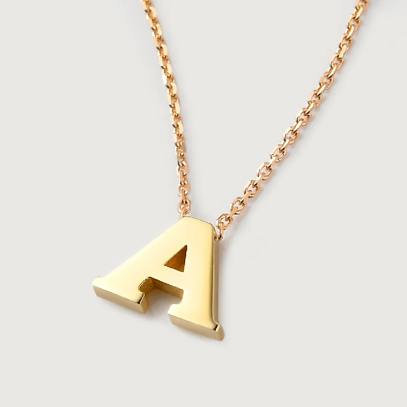 The Perfect Jewelry Piece At The Perfect Discount 9K Gold Initial Necklace + Paperlink Charm Earrings in 9K Gold The Perfect Jewelry Piece At The Perfect Discount 9K Gold Initial Necklace + Paperlink Charm Earrings in 9K Gold