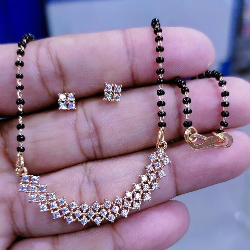 Chic And Stylish Jewelry At Discounted Prices Aamrapali Gold Plated Austrian Stone Manglasutra Chic And Stylish Jewelry At Discounted Prices Aamrapali Gold Plated Austrian Stone Manglasutra