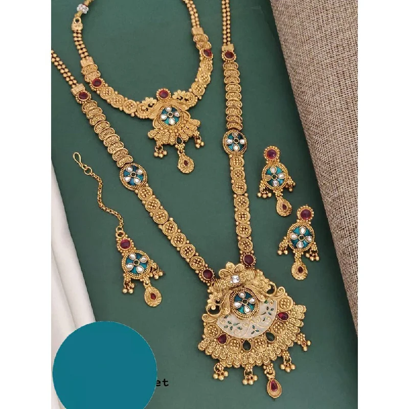 Jewelry Clearance Sale – Final Reductions Akruti Collection Gold Plated Combo Necklace Set Jewelry Clearance Sale – Final Reductions Akruti Collection Gold Plated Combo Necklace Set
