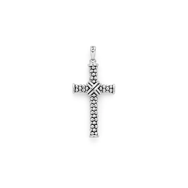 Affordable Glamour – Premium Jewelry At Special Prices Anthem Caviar Beaded X Cross Amulet Affordable Glamour – Premium Jewelry At Special Prices Anthem Caviar Beaded X Cross Amulet