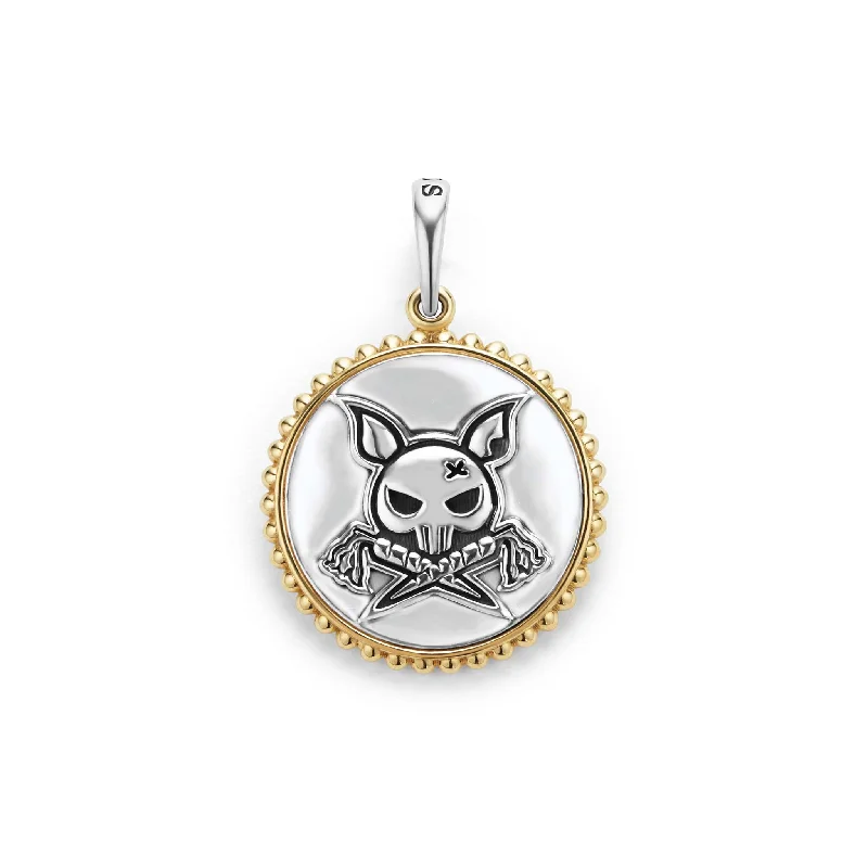 Exclusive Jewelry Discounts – Shop Now For Savings Anthem Two-Tone Krunch Amulet