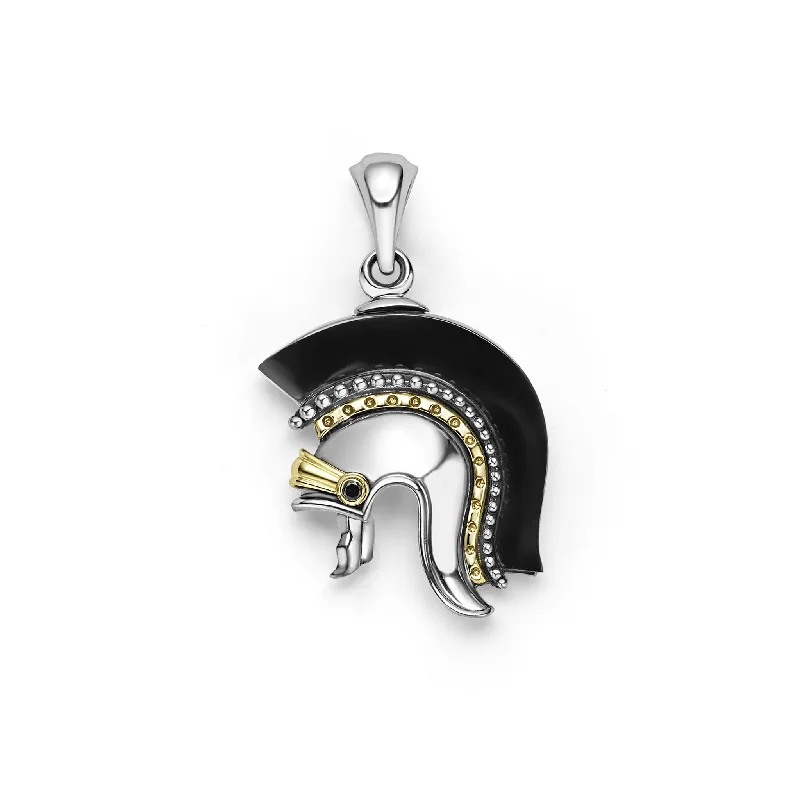 Shop Dazzling Jewelry At The Best Prices Anthem Black Agate Helmet Amulet