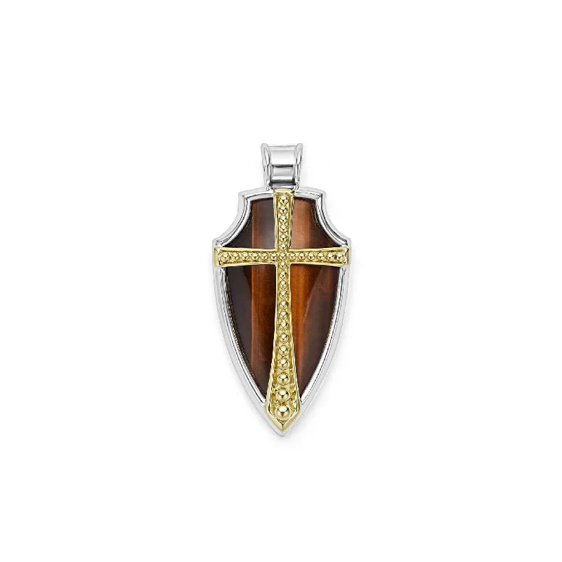 Unbeatable Offers On Luxury And Everyday Jewelry Anthem  Tiger Eye Shield Amulet