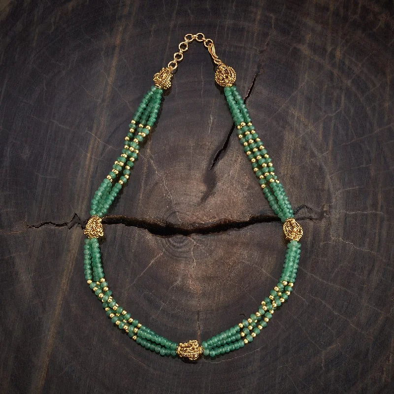 Affordable Gold-Plated Jewelry For Modern Fashion Antique Mala 181051