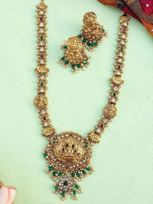 Must-Have Jewelry At Irresistible Discounts Antique Temple Lakshmi Pendant Necklace Must-Have Jewelry At Irresistible Discounts Antique Temple Lakshmi Pendant Necklace