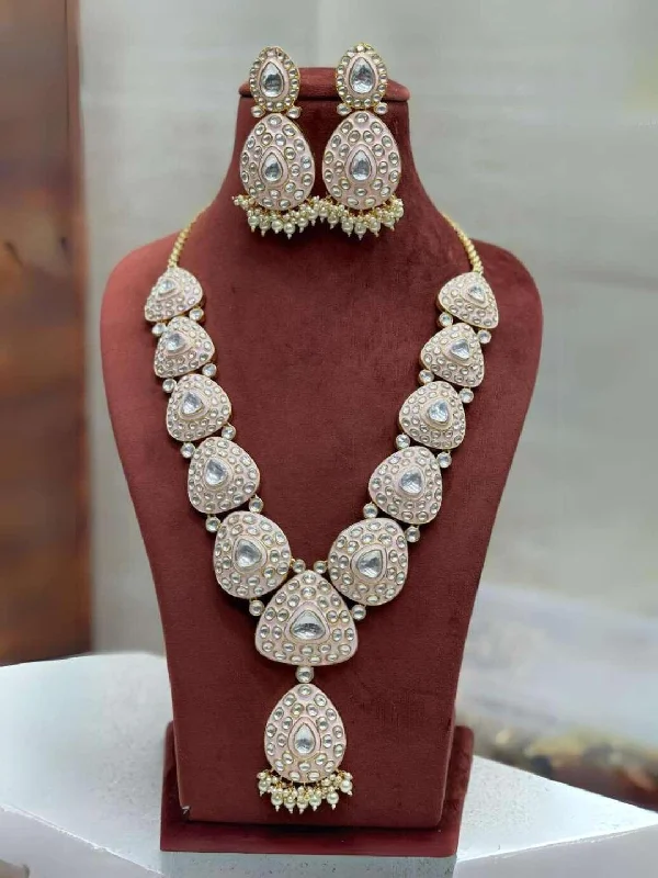 Flash Sale On Exquisite Jewelry – Don't Miss Out Asti Victorian Polki Necklace Set Flash Sale On Exquisite Jewelry – Don't Miss Out Asti Victorian Polki Necklace Set