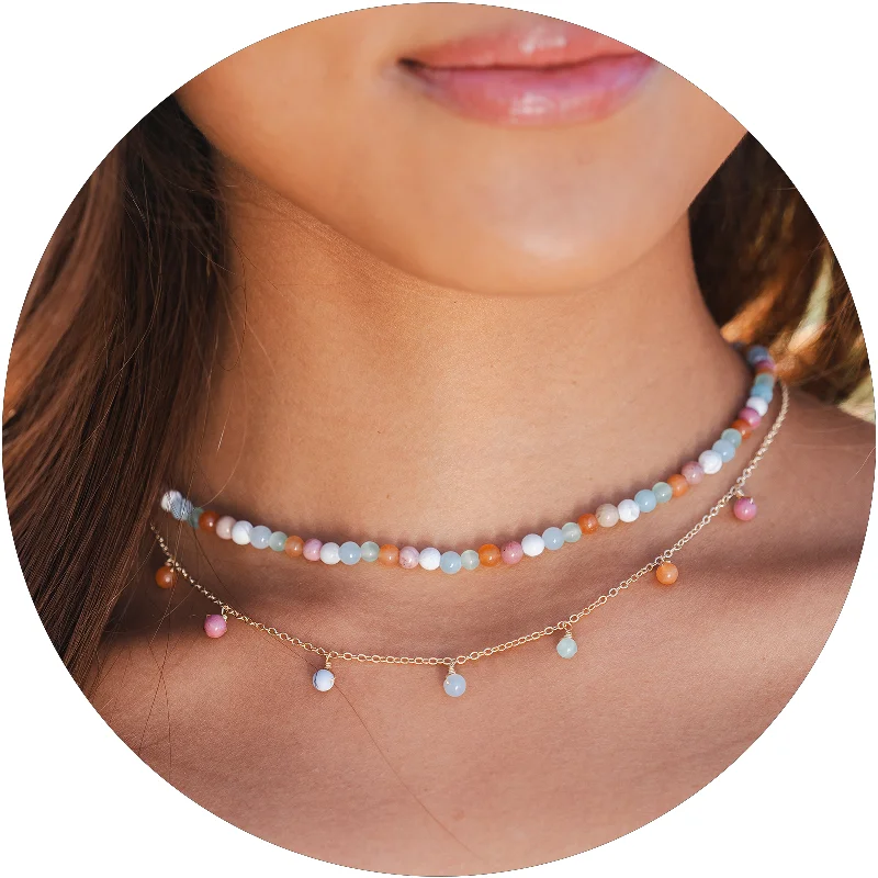Grab Exquisite Jewelry At The Lowest Prices Balance + Inner Peace 4mm + Dewdrop Necklace Stack Grab Exquisite Jewelry At The Lowest Prices Balance + Inner Peace 4mm + Dewdrop Necklace Stack