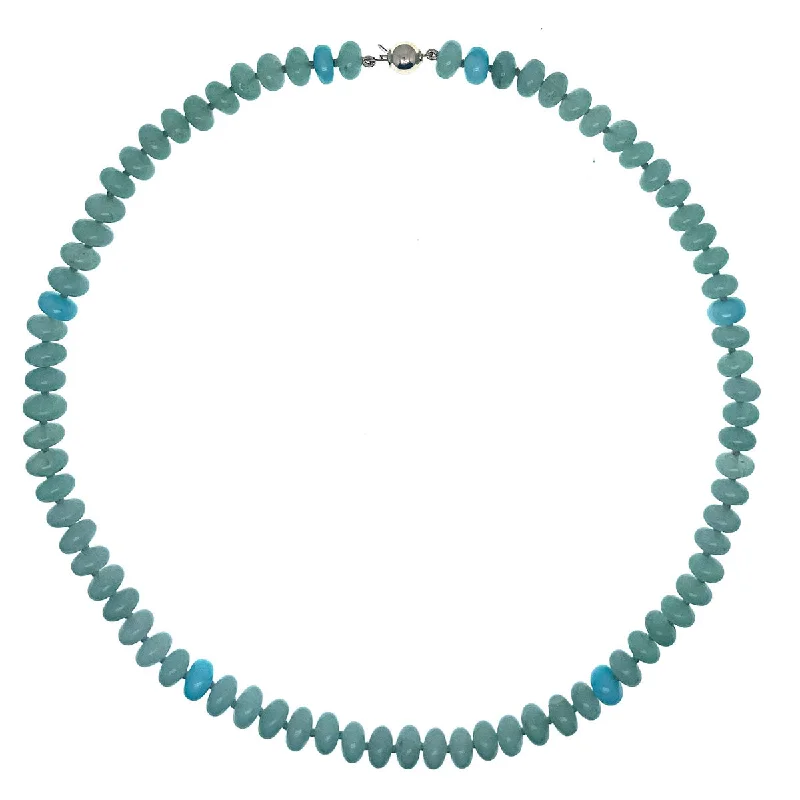 Bestselling Jewelry At Special Promotional Rates Beaded Aventurine and Amazonite Necklace Bestselling Jewelry At Special Promotional Rates Beaded Aventurine and Amazonite Necklace