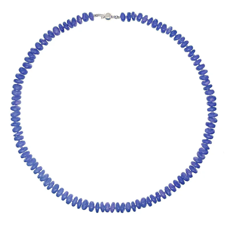 Premium Jewelry Now Available At Special Discounts Beaded Smooth Charoite Necklace
