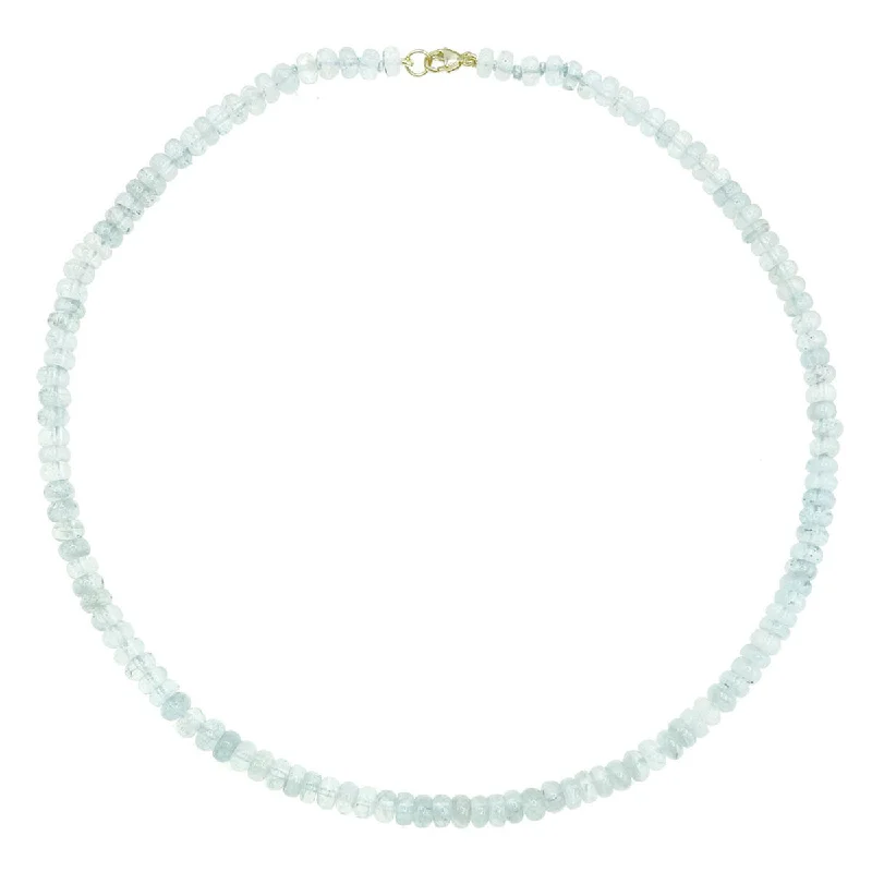 Best-Selling Jewelry Now Available At Special Deals Beaded Mini Aquamarine Necklace