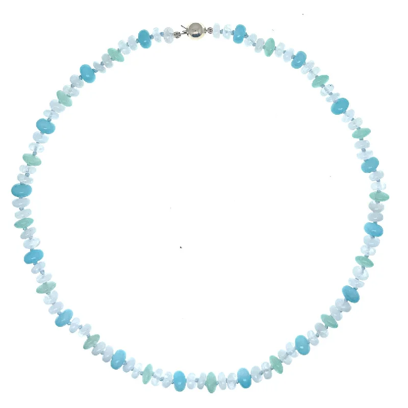 Trending Jewelry Styles Now At Limited-Time Discounts Beaded Moonstone, Amazonite and Aventurine Necklace Trending Jewelry Styles Now At Limited-Time Discounts Beaded Moonstone, Amazonite and Aventurine Necklace