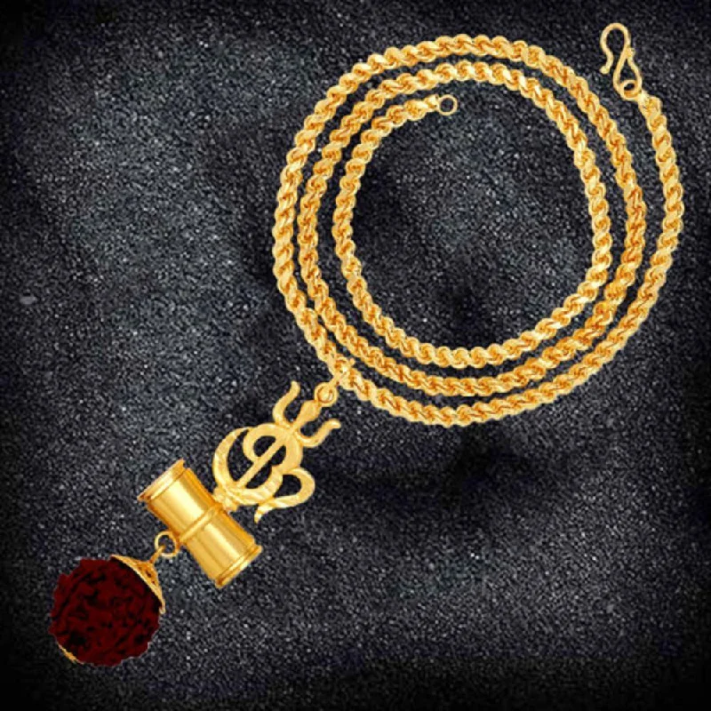 Special Jewelry Deals – Upgrade Your Collection Bhavi jewels Gold Plated Rudraksha Chain Pendant Set Special Jewelry Deals – Upgrade Your Collection Bhavi jewels Gold Plated Rudraksha Chain Pendant Set