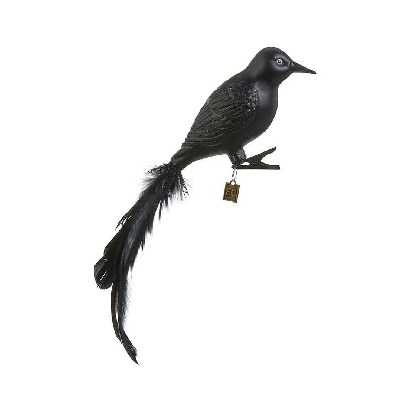 Buy More, Save More On Stunning Jewelry Pieces Black Bird Clip-On Ornament