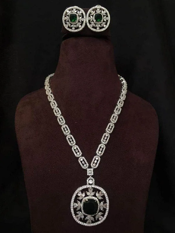 Elegant Rose Gold Jewelry For A Stylish Touch Blue Sapphire Emerald Long Necklace