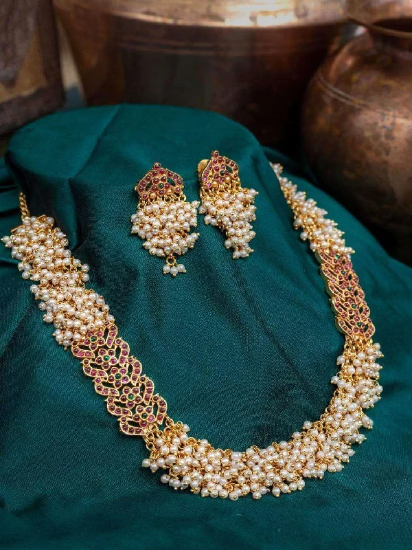 Exclusive Savings On Timeless Jewelry Pieces Bridal Pearl Gutta Pusalu Haram
