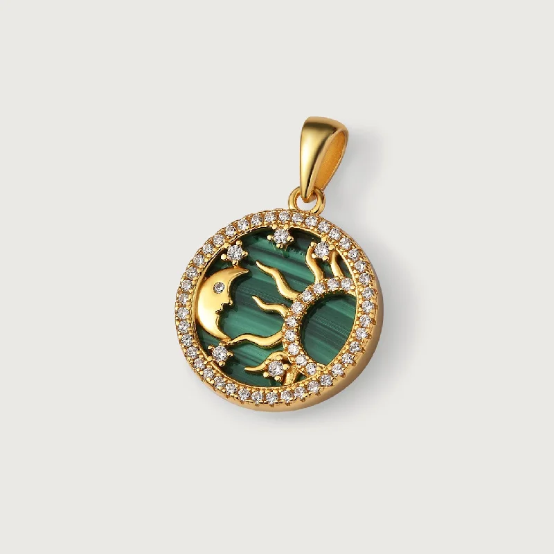 Timeless Jewelry Styles At Wallet-Friendly Prices Celestial Dreams Malachite Pendant