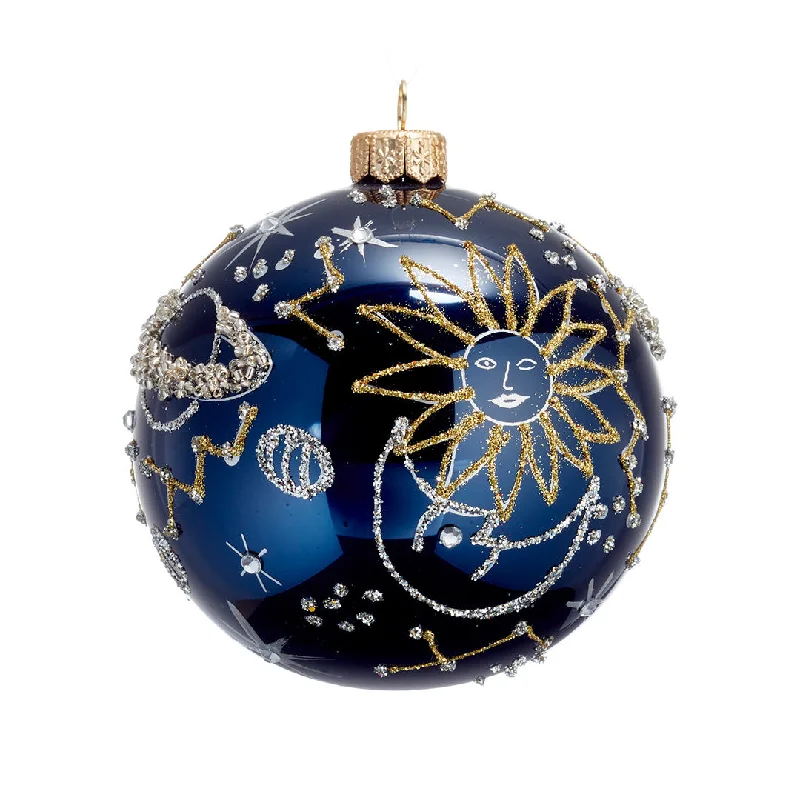 Bohemian-Inspired Jewelry For Free-Spirited Fashion Celestial Sky Ball Ornament