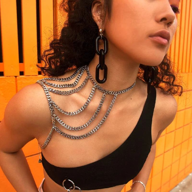 Stunning Statement Jewelry, Unbeatable Discounts Chain On Ya Shoulder