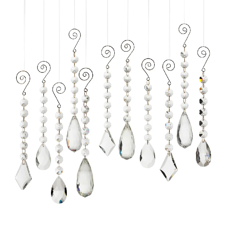 Limited-Time Jewelry Sale – Elegant Styles At Less Chandelier Ornaments, Set of 18