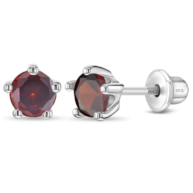 Accessorize For Less – Luxury Jewelry At Affordable Prices Children's Classic CZ Birthstone Solitaire Earrings Accessorize For Less – Luxury Jewelry At Affordable Prices Children's Classic CZ Birthstone Solitaire Earrings