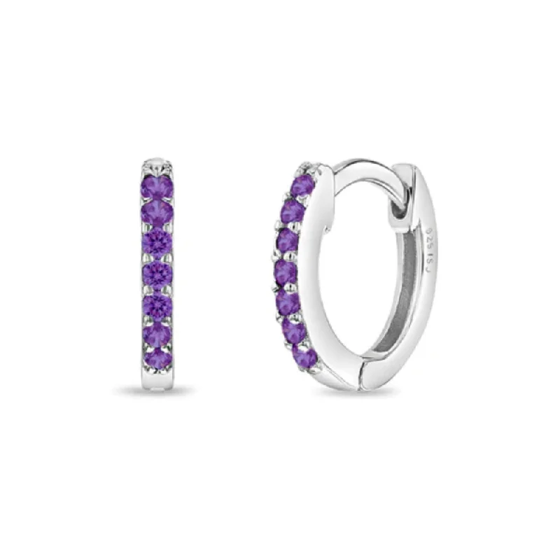 Get The Sparkle You Love At Prices You Adore Children's Multi CZ Hoop Earrings