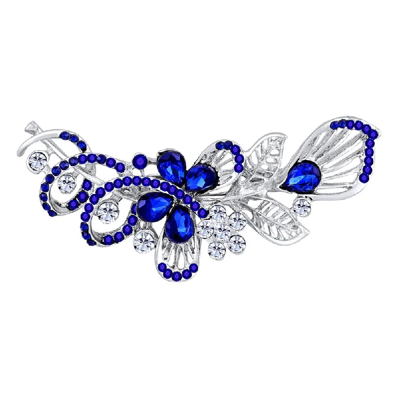 Elegant Jewelry At Unbeatable Prices – Shop Today Mahi Rhodium Plated Brilliant Sapphire Blue Crystals Saree Pin / Wedding Brooch for Women (BP1101141RBlu) Elegant Jewelry At Unbeatable Prices – Shop Today Mahi Rhodium Plated Brilliant Sapphire Blue Crystals Saree Pin / Wedding Brooch for Women (BP1101141RBlu)