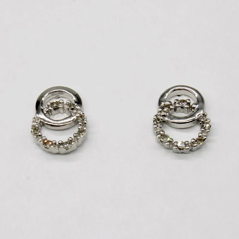 Timeless Elegance Now At Special Discounts Diamond Circle Earrings | 0.10ctw |